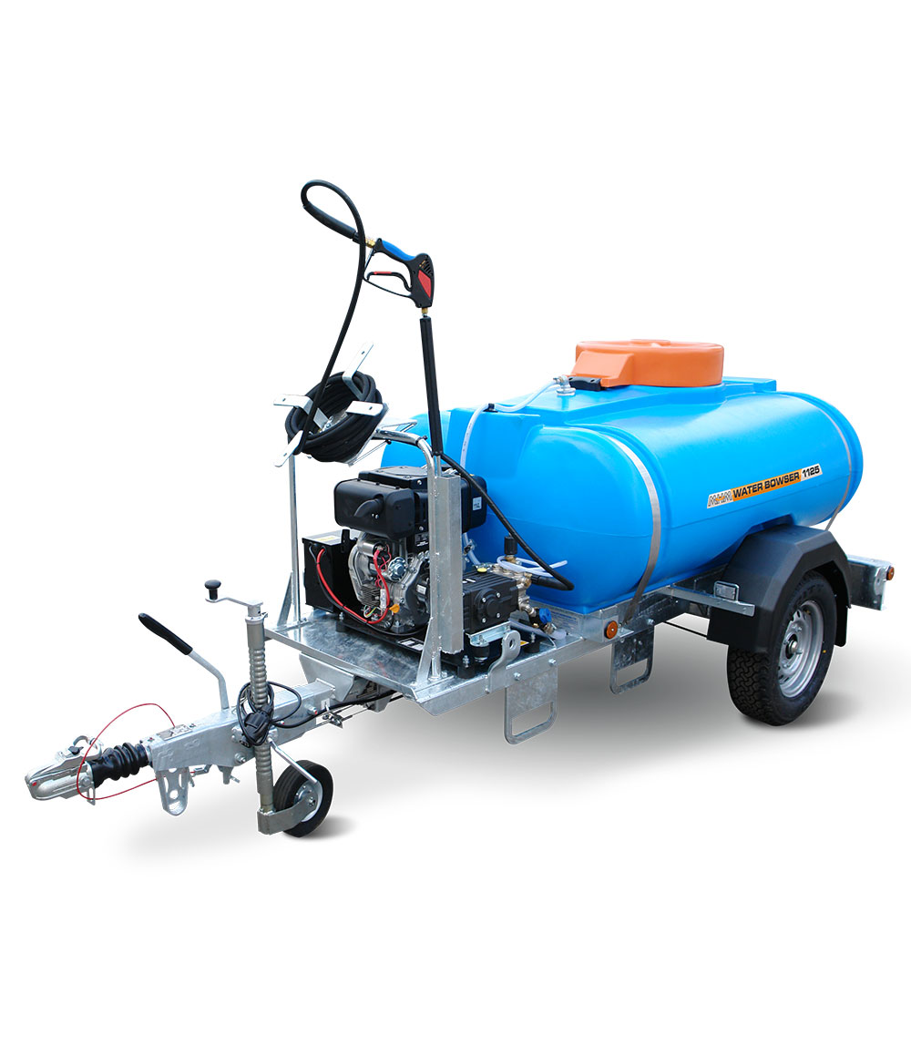 Road-tow Pressure washer bowser 1125-D