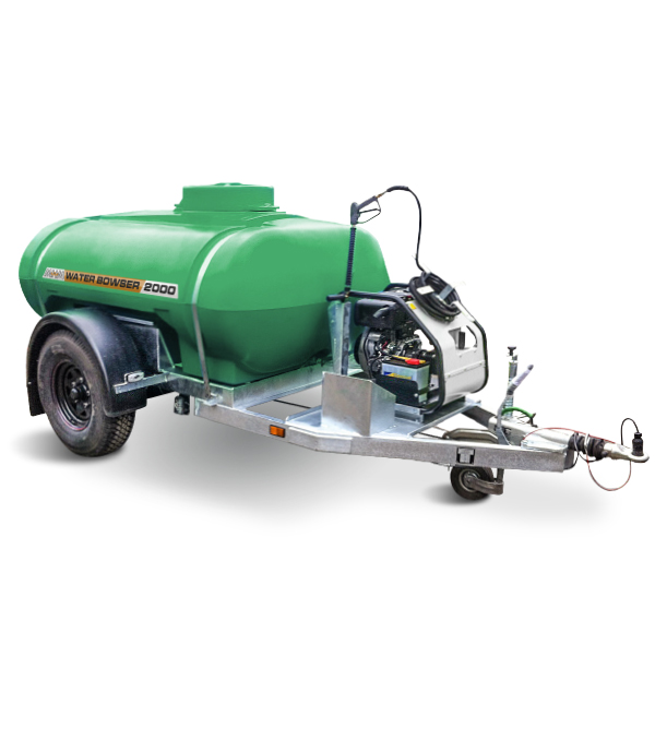 Road-tow Pressure Washer Bowser 2000