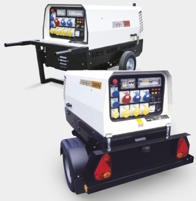 MG 15000 SSY-MV Ready to Rent Petrol Generator