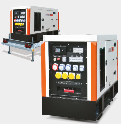 MGTP 20 SSY-MV Ready to Rent Petrol Generator