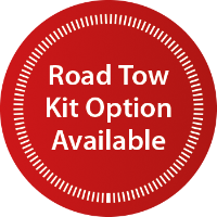 Road tow kit option available