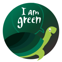 I am green