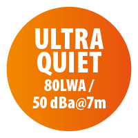 ultra quiet 80lwa 50db@7m