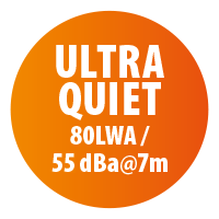 ultra quiet 80lwa 50db@7m