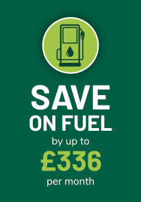 Save on fuel by upto £336 per month*