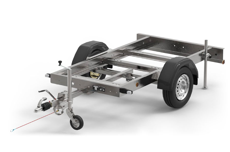 RT3 – 1800kg Single Axle Braked Trailer