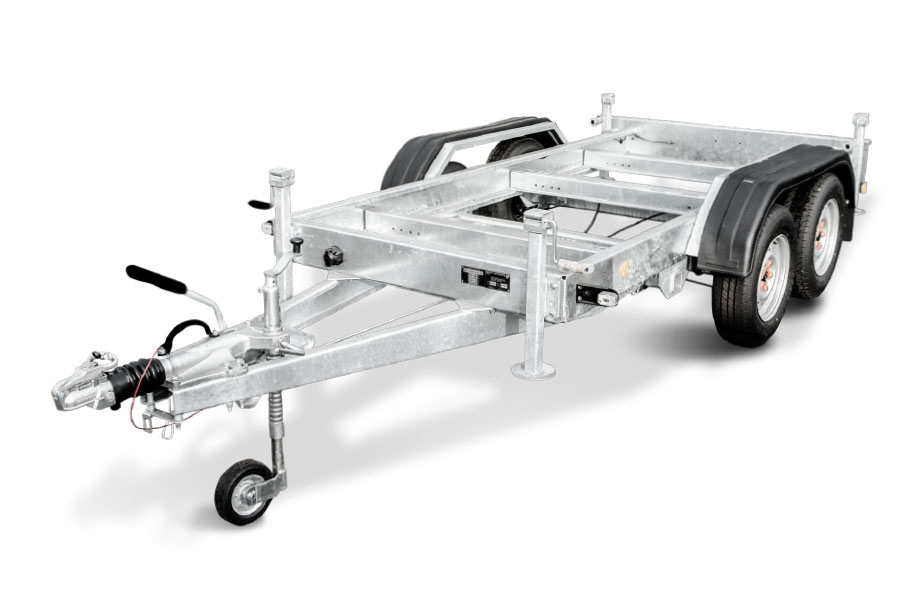 RT4 3500 twin axle braked trailer